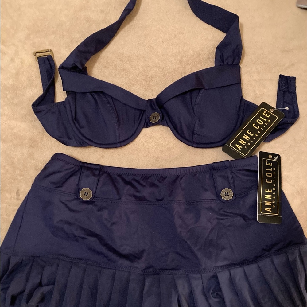 Anne Cole Navy Blue Swimsuit